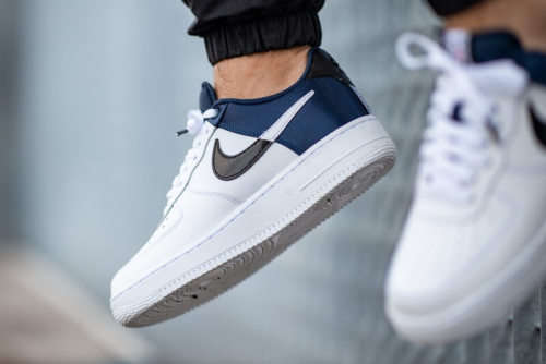 Nike Air Force 1 NBA Midnight Navy Satin BQ4420 400 Size UK 10 (SA 10)