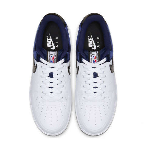 Nike Air Force 1 NBA Midnight Navy Satin BQ4420 400 Size UK 10 (SA 10)