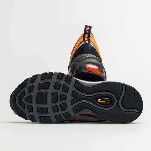 Nike Women's Air Max 97 (USED) Wolf Grey/ Total Orange/ Black 921522-013 Size UK 6 (SA 6)