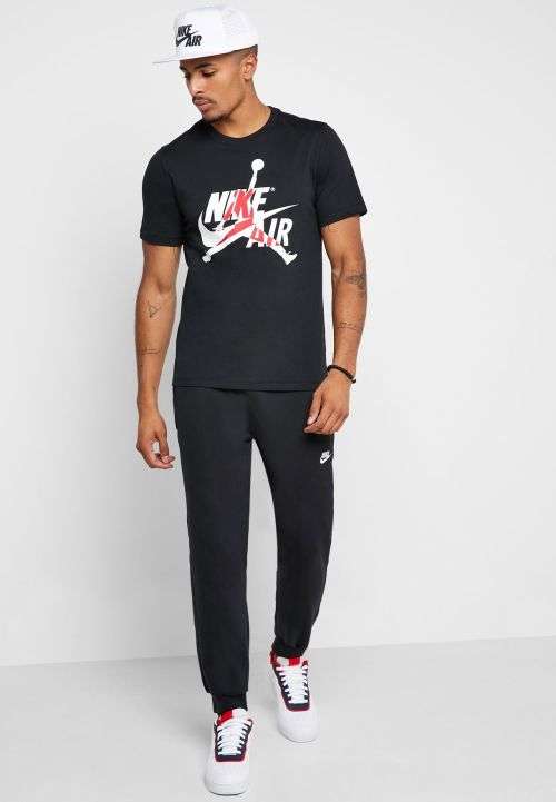 Nike Men's Air Jordan Jumpman Classic Tee Black BV5905 010 Size XXL