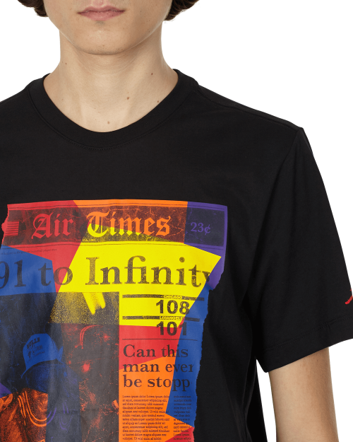 Nike Men's Jordan Rivals Men's Tee Black BQ5582 010 Size Large