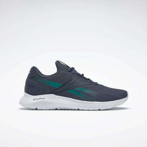 Reebok Men's ENERGYLUX 2 Power Navy/ Court Green FV0605 Size UK 8 (SA 8)