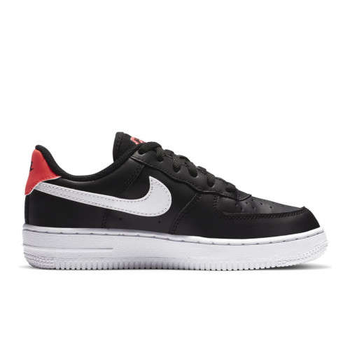 Nike Force 1 KIDS World Wide Unisex PS White/Black CN8539 001 Size UK 1 (SA 1)