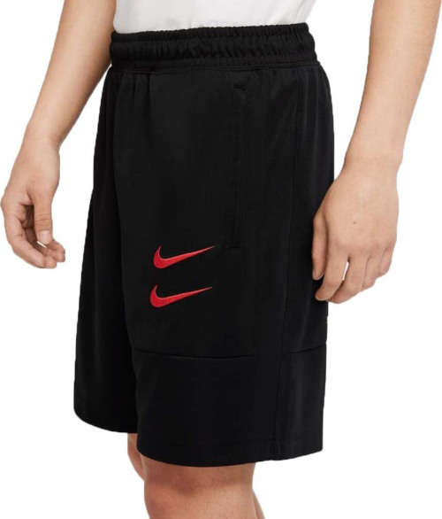 Nike Men's Sportswear Swoosh Shorts Black CU3911 011 Size Large
