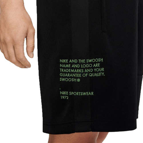 Nike Men's Sportswear Swoosh Shorts Black CU3911 011 Size Large
