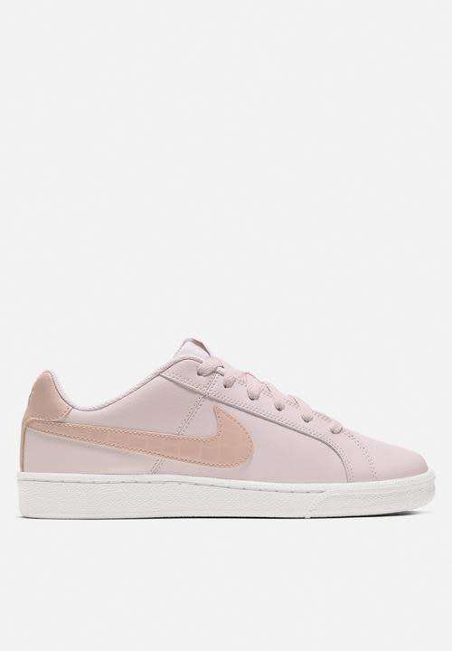 NIKE Women's Court Royale Barely Rose / fossil Stone 749867 603 Size UK 5 (SA 5)