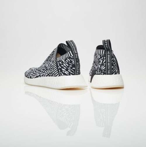 Original Men's adidas NMD City Sock 2 Primeknit Zebra (USED) BY3012 Size UK 8 (SA 8)