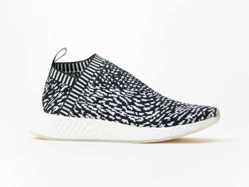 Original Men's adidas NMD City Sock 2 Primeknit Zebra (USED) BY3012 Size UK 8 (SA 8)