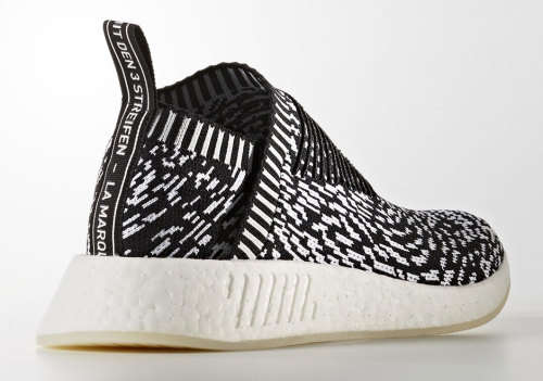 Original Men's adidas NMD City Sock 2 Primeknit Zebra (USED) BY3012 Size UK 8 (SA 8)