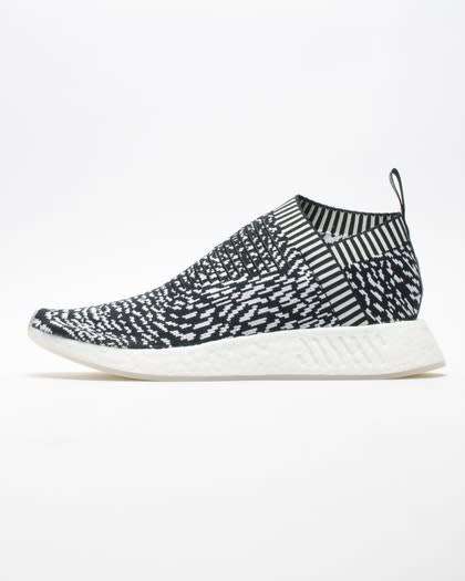 Original Men's adidas NMD City Sock 2 Primeknit Zebra (USED) BY3012 Size UK 8 (SA 8)