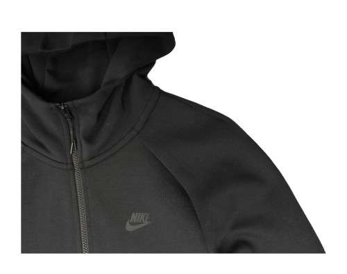 Nike Men's Sportswear Tech Fleece Full Zip Hoodie (STANDARD FIT) Black 928483 010 Size Extra Large