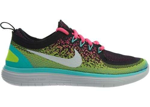 Nike Women's FREE RN DISTANCE 2 Pink Blast Off/ White/Black 863776 610 Size UK 4.5 (SA 4.5)