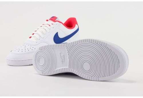 Nike Men's Court Vision Low White/ Game Royal CD5463 104 Size UK 10 (SA 10)