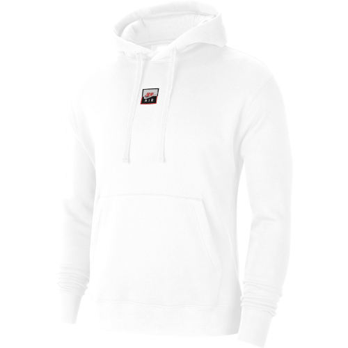 Nike AIR Men's Sportswear POPOVER Hoodie Fleece in White (STANDARD FIT) CT7172 100 Size Medium