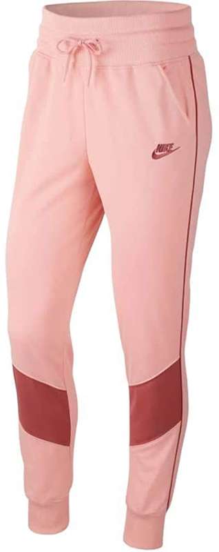 Nike Women's Sportswear Heritage Cuff Track Pants Pink CD4152 697 Size Medium