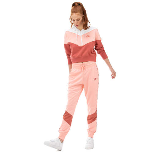 Nike Women's Sportswear Heritage Cuff Track Pants Pink CD4152 697 Size Medium