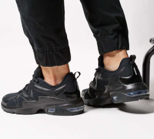 Nike Men's Air MAX Gravitation All Black AT4525 003 Size UK 9 (SA 9)