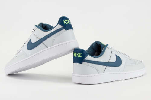 Nike Men's Court Vision Low Photon Dust/ Ghost Green CD5463 005 Size UK 8 (SA 8)