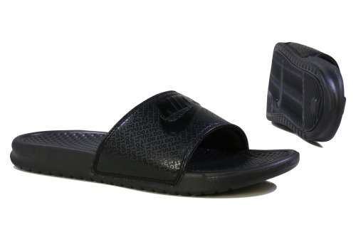 Nike Men's Benassi Just Do It Slide All Black 343880 001 Size UK 7 (SA 7)