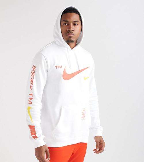 Microbrand pullover hoodie top
