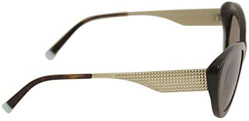 Tiffany & Co Original Women's Cat's Eye Sunglasses Dark Havana/ Brown Gradient TF4158 8015/ 3B