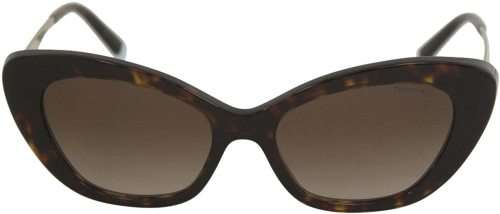Tiffany & Co Original Women's Cat's Eye Sunglasses Dark Havana/ Brown Gradient TF4158 8015/ 3B