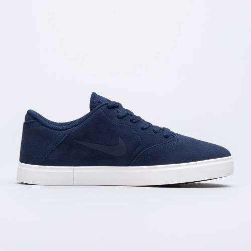 Nike UNISEX SB Check Suede (GS) Midnight Navy AR0132 400 Size UK 4 (SA 4)
