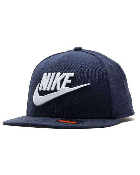 Nike PRO UNISEX Vintage Snapback Hat Adjustable Blue Cap CI2659 451 One Size fits all