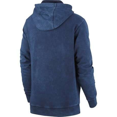 Nike Sportswear Men's French Terry Pullover Hoodie Blue (Standard Fit) CZ7830 410 Size Medium