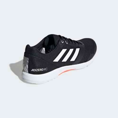 adidas Men's ADIZERO RC CORE BLACK / FTWR WHITE G28885 Size UK 11.5 (SA 11.5)