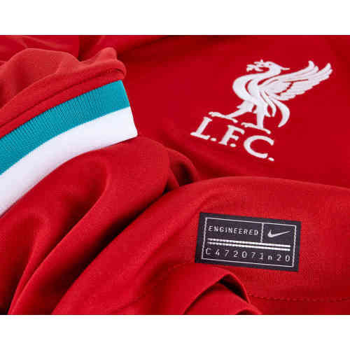 Nike Liverpool FC 2020/21 Stadium Home Older Kids' Football Shirt (STD FIT) CZ2647 687 Size Large