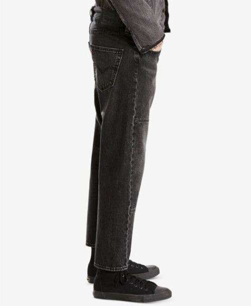 Levi's® Men's Drop Crop Pieced Tapered Jeans Black (Acid Wash) 36073 0001 Size 32