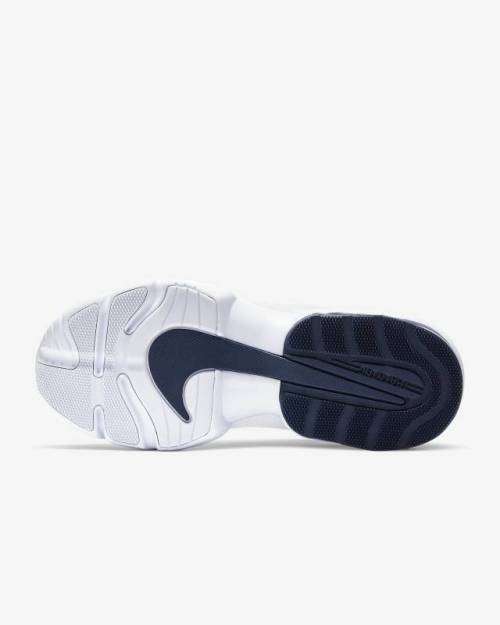Nike Men's Air Max Alpha Savage White/ Midnight Blue AT3378 104 Size UK 9 (SA 9)