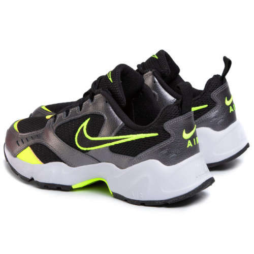 Nike Men's AIR Heights Black Volt/ Metallic Dark Grey AT4522 006 Size UK 8 (SA 8)