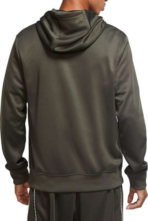 Nike Sportswear Men's Full Zip Hoodie Khaki (STD FIT) CZ7822 325 Size Medium