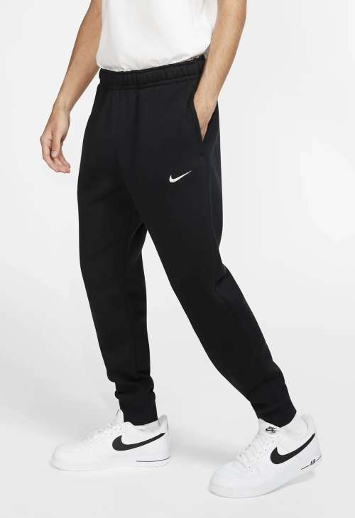 NIKE Men's Club Fleece Tapered Jogger Pants Black DB4217 010 Size Medium