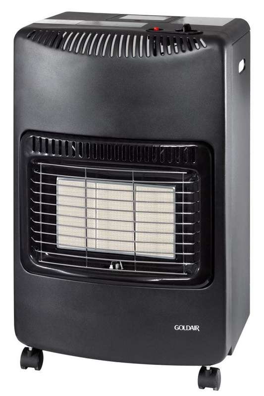 Goldair 3 Panel Gas Heater: Model GGH-42BA/WA