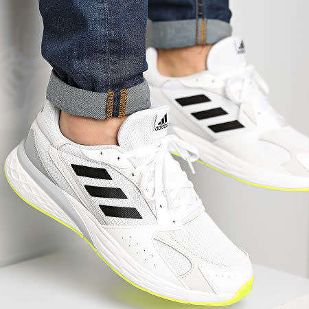 adidas Men's Response Run Cloud White/ Core Black/ Dash Grey FY9581 Size UK 9 (SA 9)
