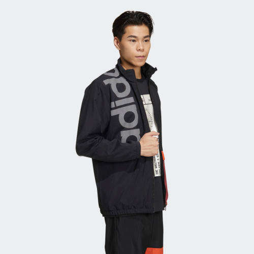 adidas Men's NEW AUTHENTIC TRACK JACKET Black GD5960 Size Large