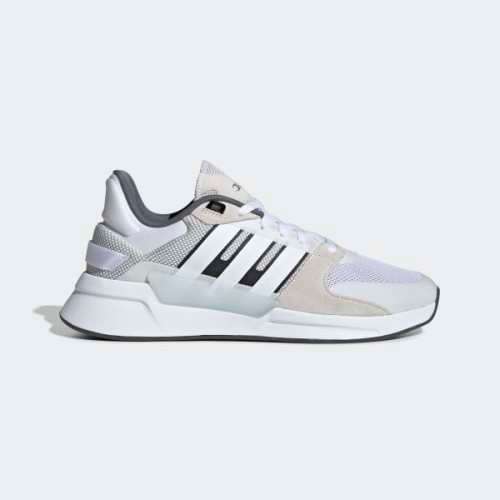 adidas Men's RUN 90s Cloud White/ Raw White EF0582 Size UK 9 (SA 9)