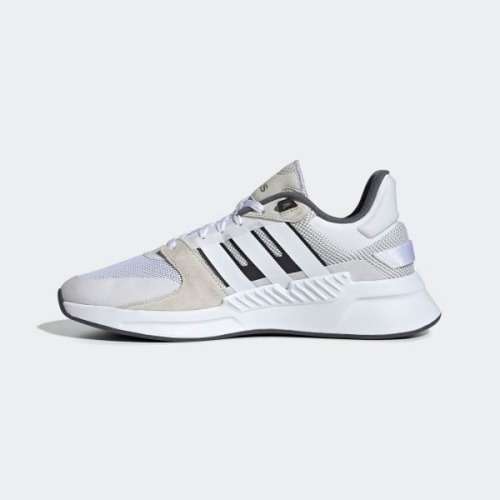 adidas Men's RUN 90s Cloud White/ Raw White EF0582 Size UK 9 (SA 9)
