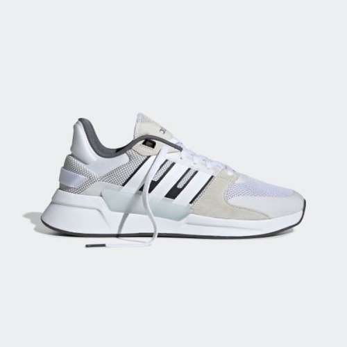 adidas Men's RUN 90s Cloud White/ Raw White EF0582 Size UK 9 (SA 9)