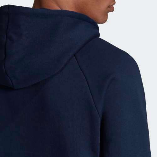 adidas Men's 3D Trefoil Hoodie Navy Blue EW3229 Size Large