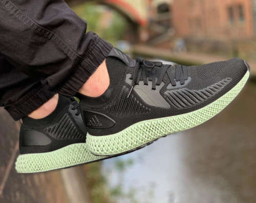 adidas Men's AlphaEdge 4D Core Black/ Carbon EF3453 Size UK 9 (SA 9)