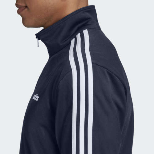 adidas Men`s ESSENTIALS 3STRIPE TRACK TOP Blue EV5888 Size Extra Large