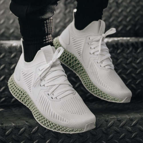 adidas Men's AlphaEdge 4D Core White/Carbon/Onix EF3454 Size UK 10 (SA 10)