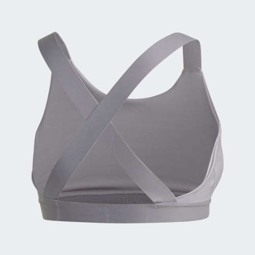 adidas Women's R.Y.V. BRA TOP GLORY GREY GD3087 Size Medium