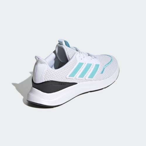 adidas Men's ENERGYFALCON Cloud White/ Blue Spirit/ Dash Grey EH3146 Size UK 10.5 (SA 10.5)