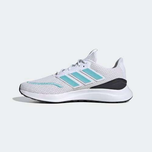 adidas Men's ENERGYFALCON Cloud White/ Blue Spirit/ Dash Grey EH3146 Size UK 10.5 (SA 10.5)