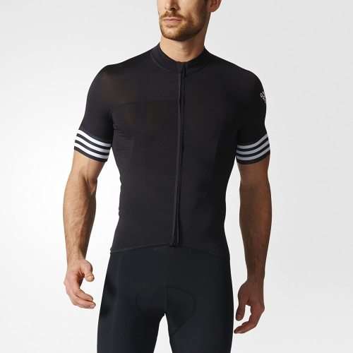 adidas Men's Cycling Adistar CD Zero 3 SS Jersey Black BP7094 Size Large